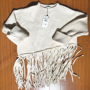 Zara Tassle Sweater